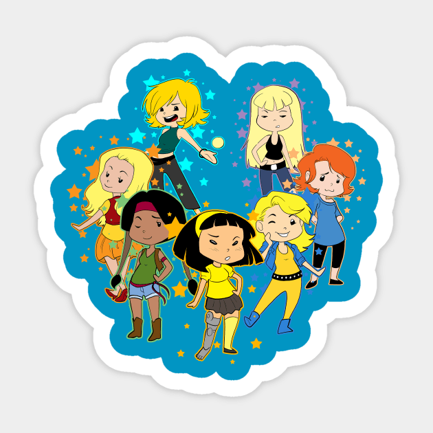 New Mutant Ladies Sticker by reidavidson